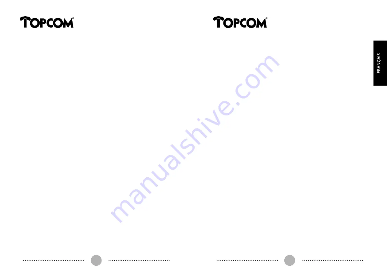 Topcom Butler 131 Operating Manual Download Page 12