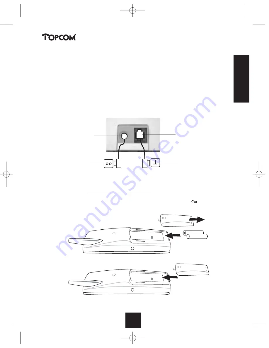 Topcom BUTLER 2405 User Manual Download Page 7