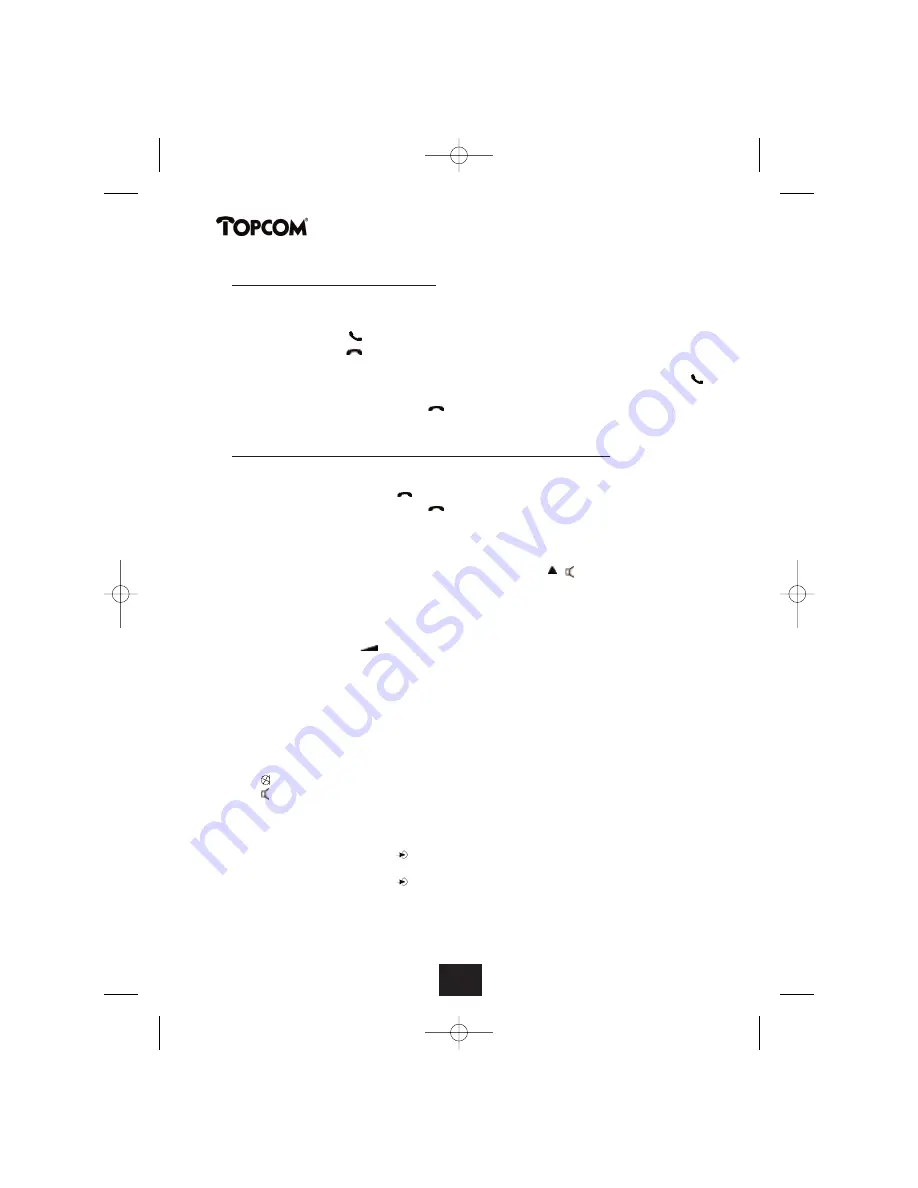 Topcom BUTLER 2450 Скачать руководство пользователя страница 44