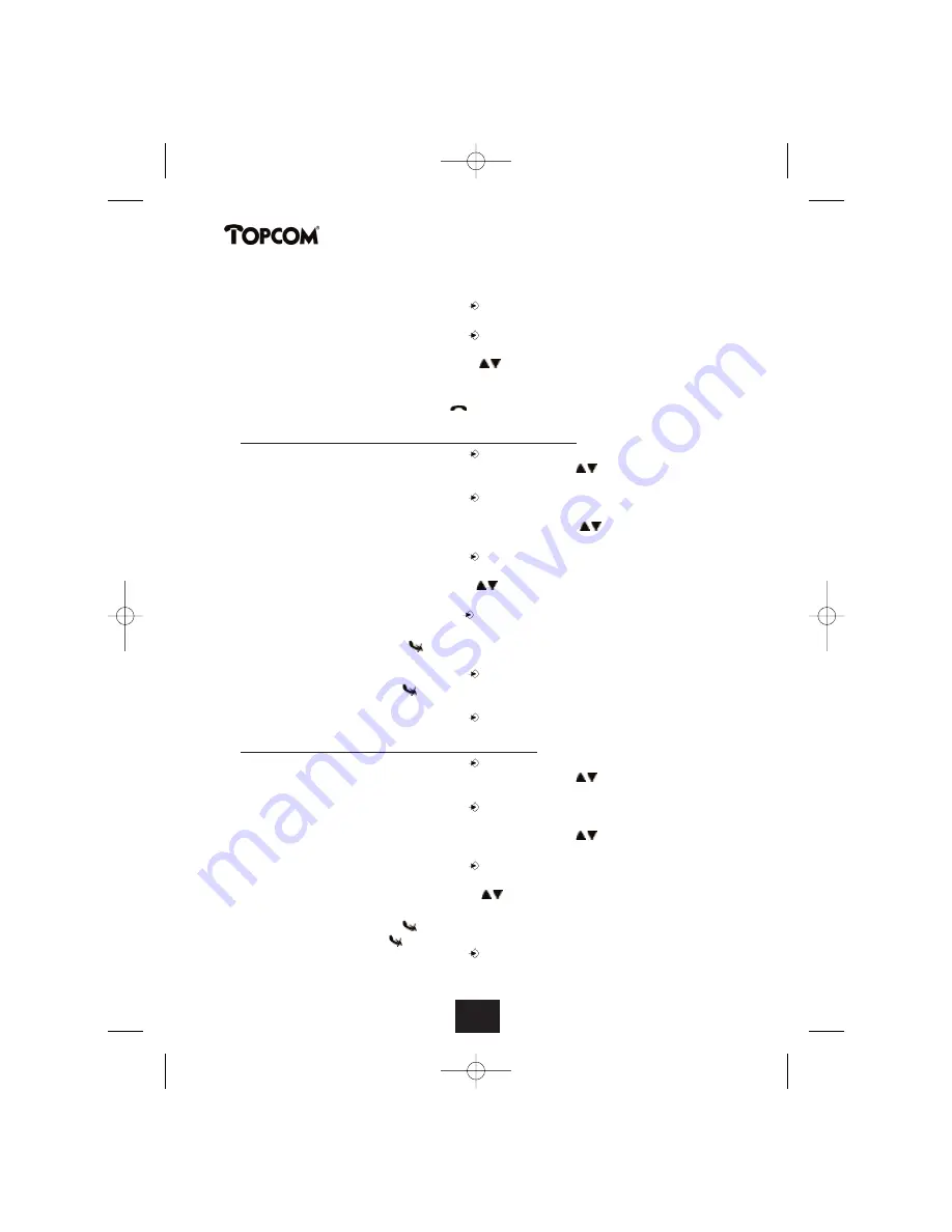 Topcom BUTLER 2450 Скачать руководство пользователя страница 82