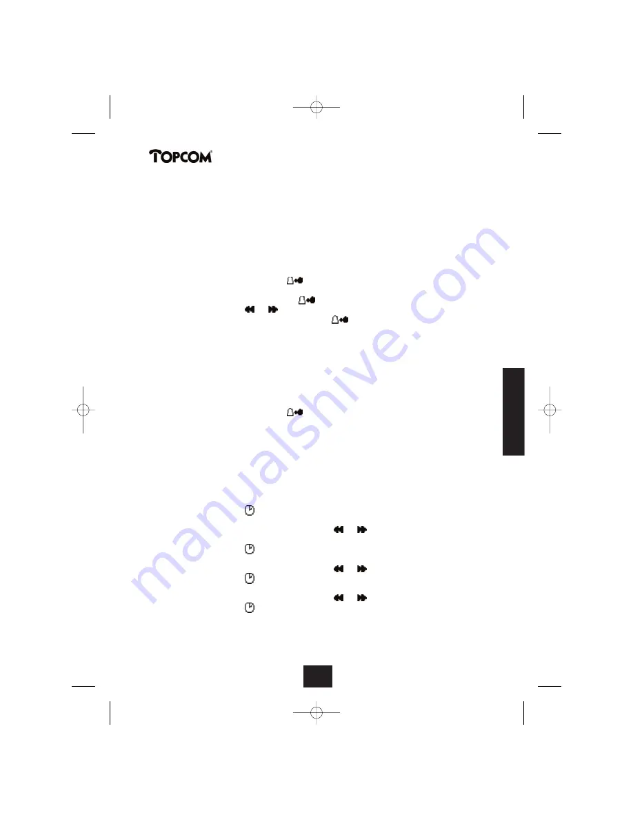 Topcom BUTLER 2450 User Manual Download Page 97