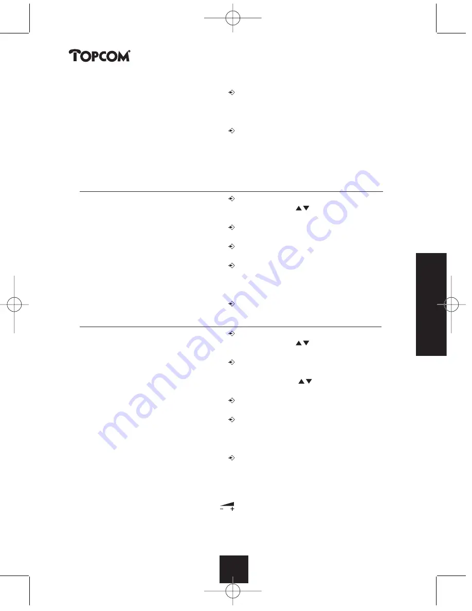 Topcom BUTLER 2455 User Manual Download Page 87