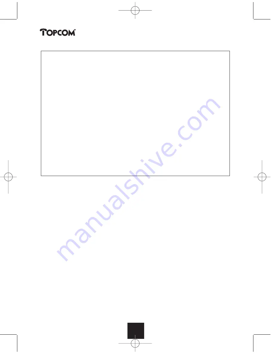 Topcom BUTLER 2455 User Manual Download Page 144