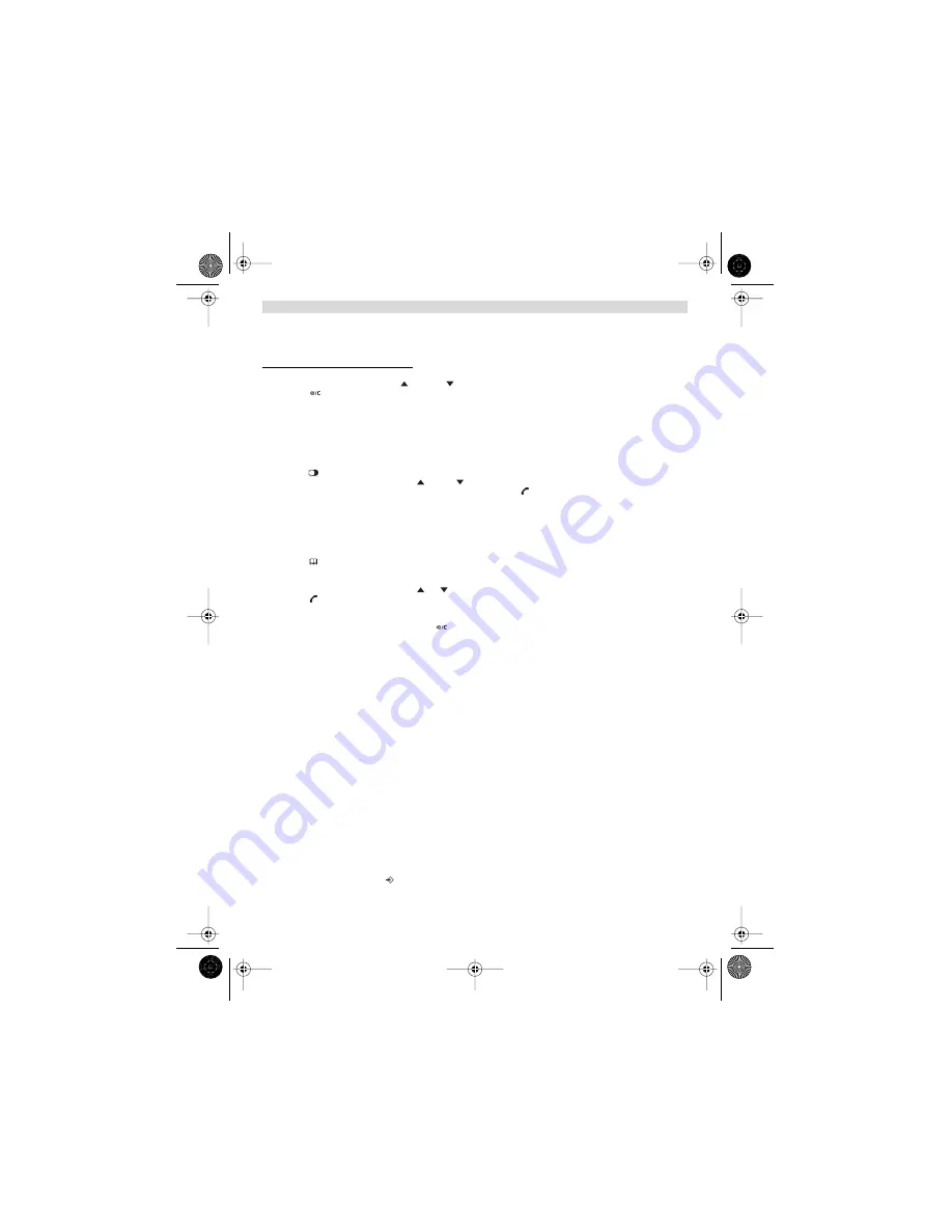 Topcom Butler 2505 C User Manual Download Page 29