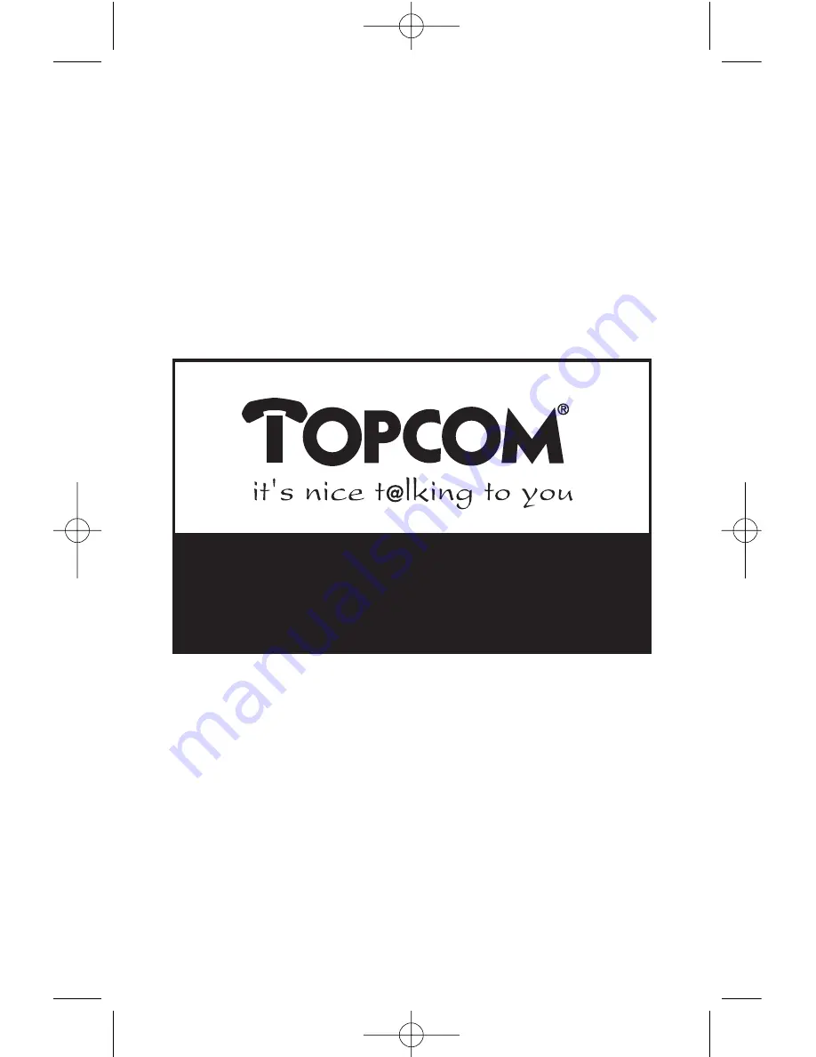 Topcom BUTLER 2700 Скачать руководство пользователя страница 58