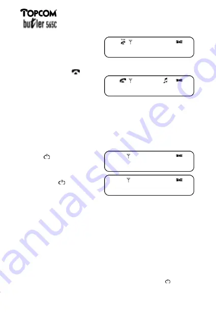 Topcom BUTLER 565C (Dutch) Gebruiksaanwijzing Download Page 17