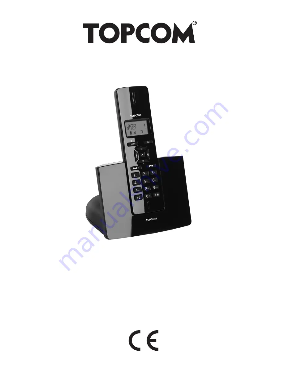 Topcom BUTLER E2100 User Manual Download Page 1