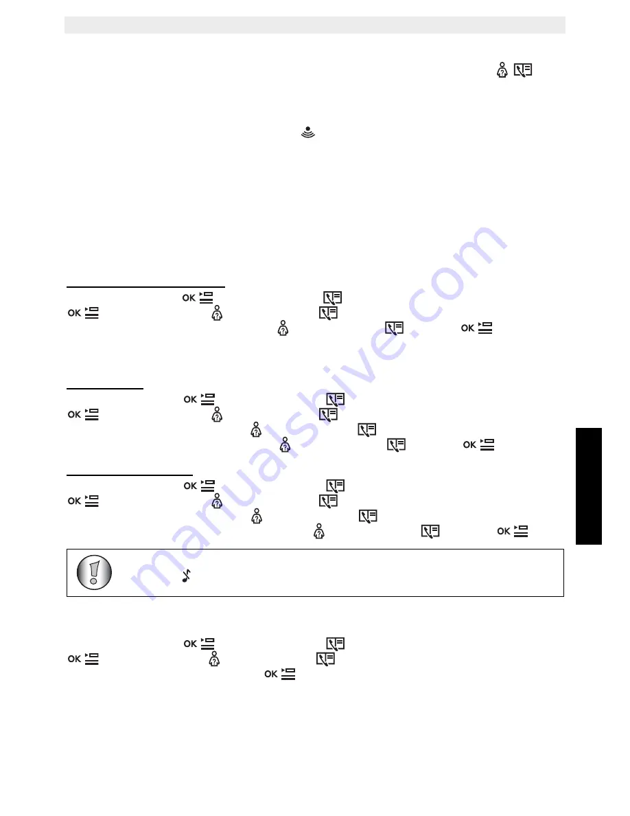 Topcom Butler E350 User Manual Download Page 63