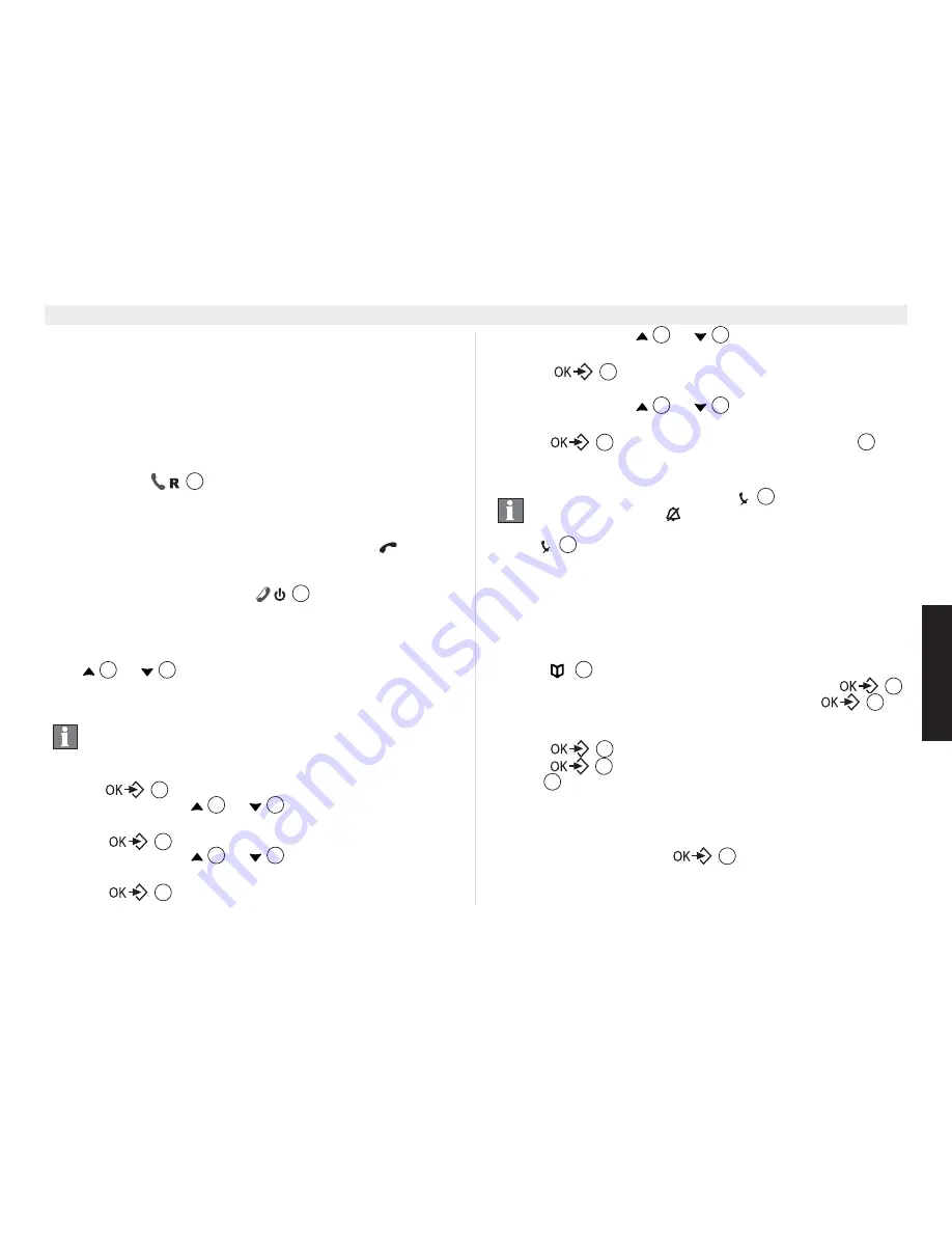 Topcom Butler Outdoor 2010 Short User Manual Download Page 63