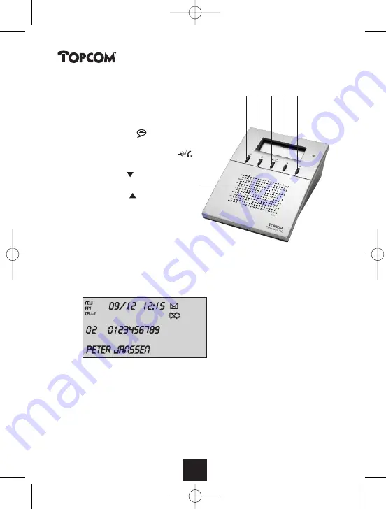 Topcom CALLMASTER 220 Скачать руководство пользователя страница 50