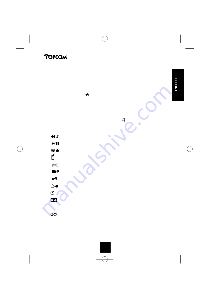 Topcom Cocoon 350 User Manual Download Page 26