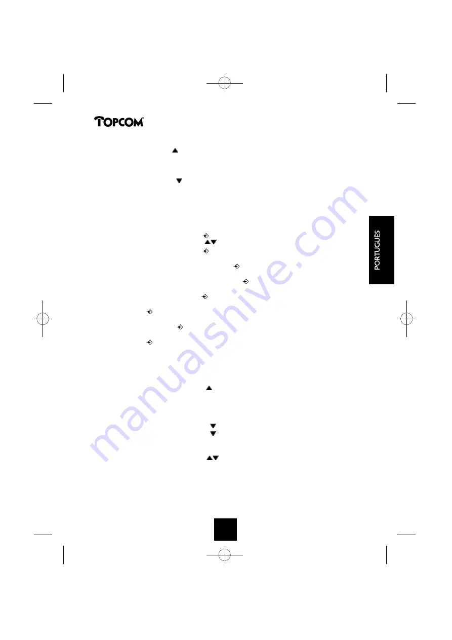 Topcom Cocoon 350 Скачать руководство пользователя страница 56