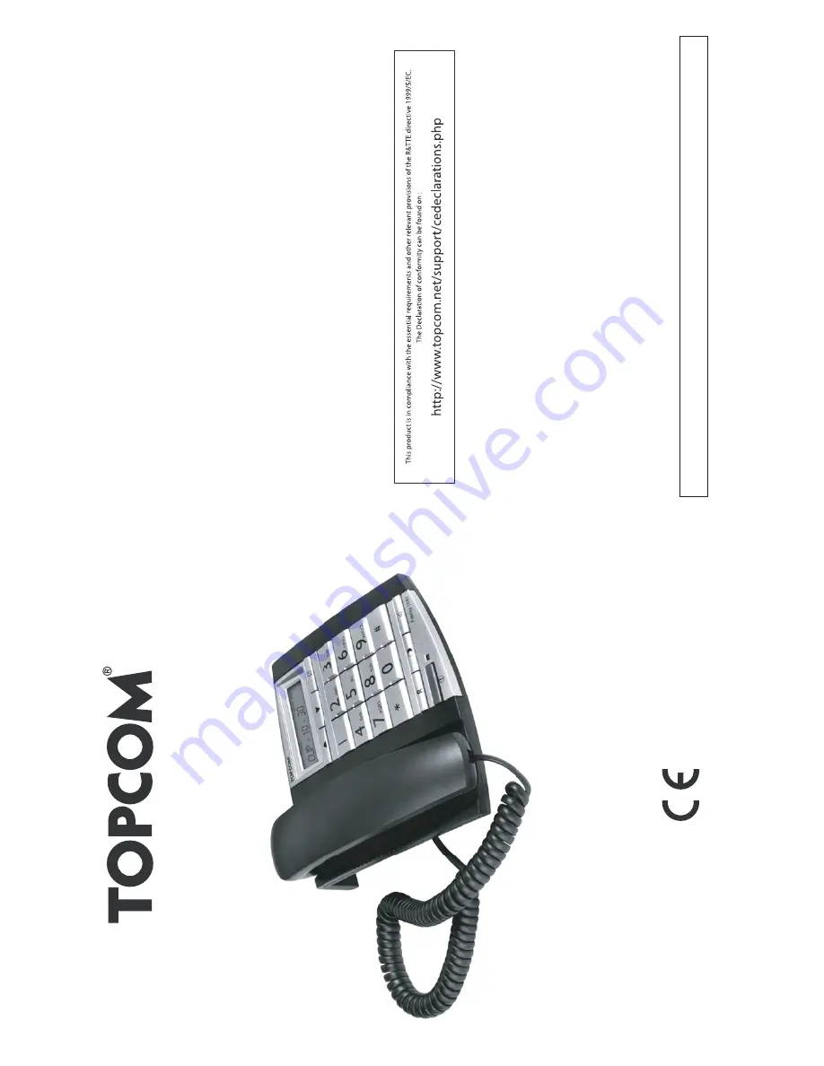 Topcom FIDELITY 1081 Скачать руководство пользователя страница 1