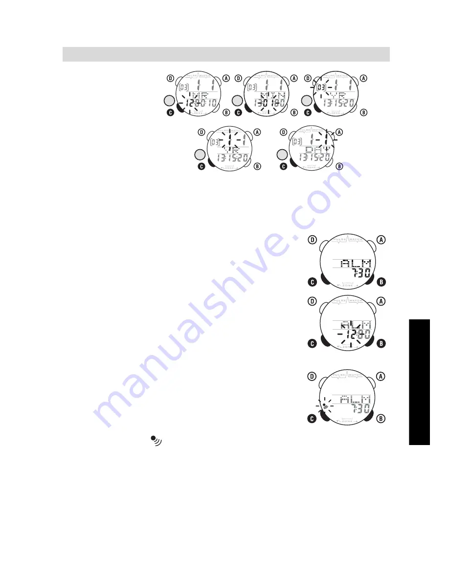 Topcom HBM Watch 1010 Elelgant User Manual Download Page 81