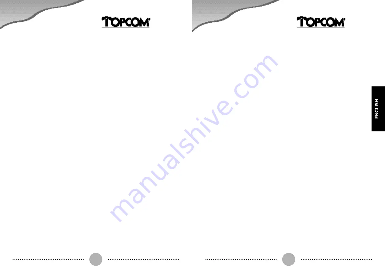 Topcom Lucca User Manual Download Page 20