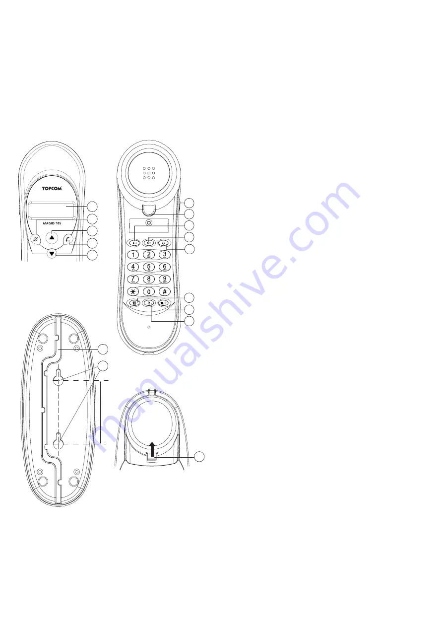 Topcom MAGIO 105 User Manual Download Page 2