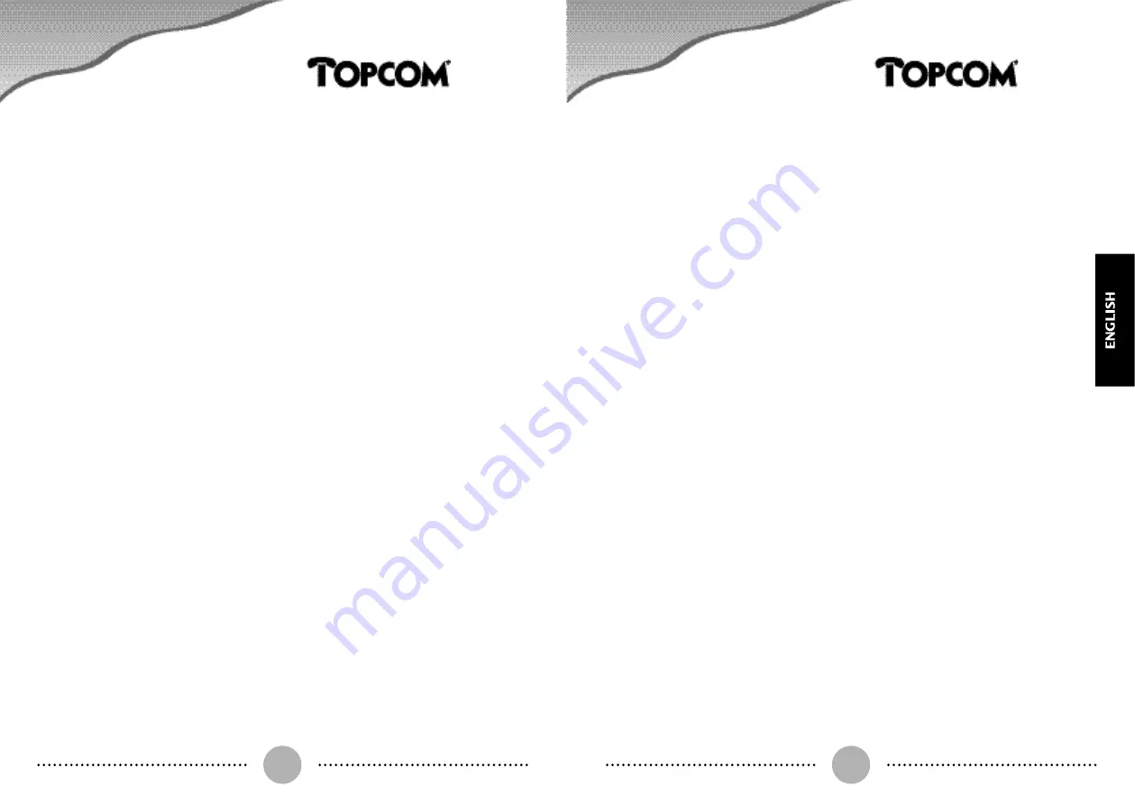 Topcom MIRA 100 Operating Manual Download Page 10