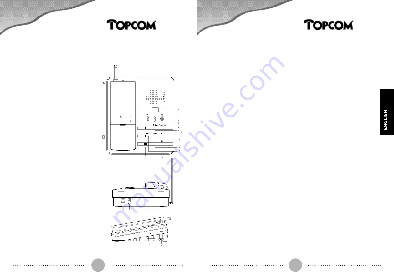 Topcom Mira 200 Operating Manual Download Page 5