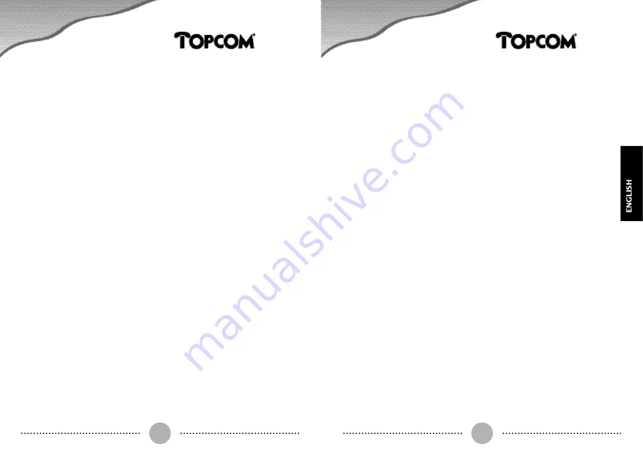 Topcom Mira 200 Operating Manual Download Page 17