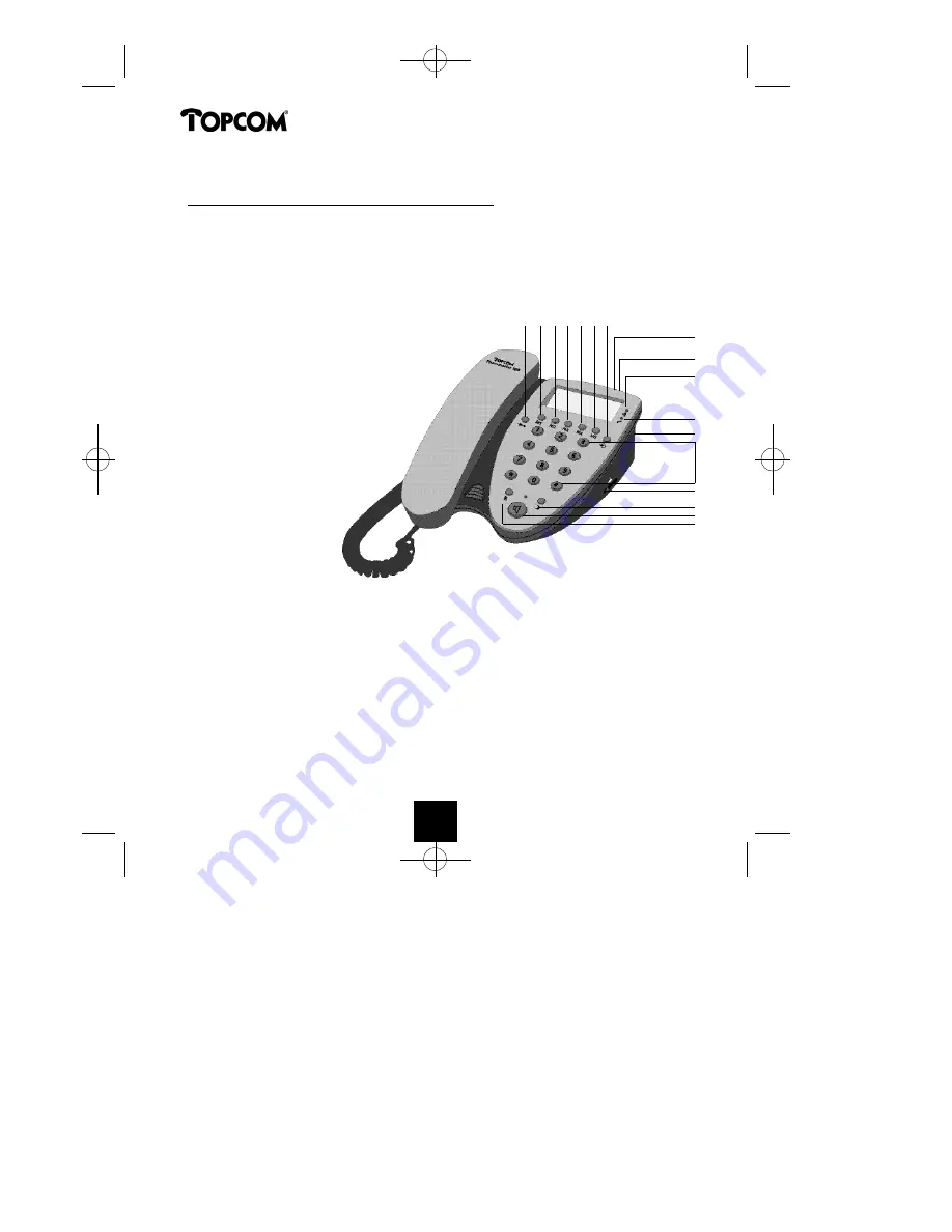 Topcom Phonemaster 100 Operating Manual Download Page 16