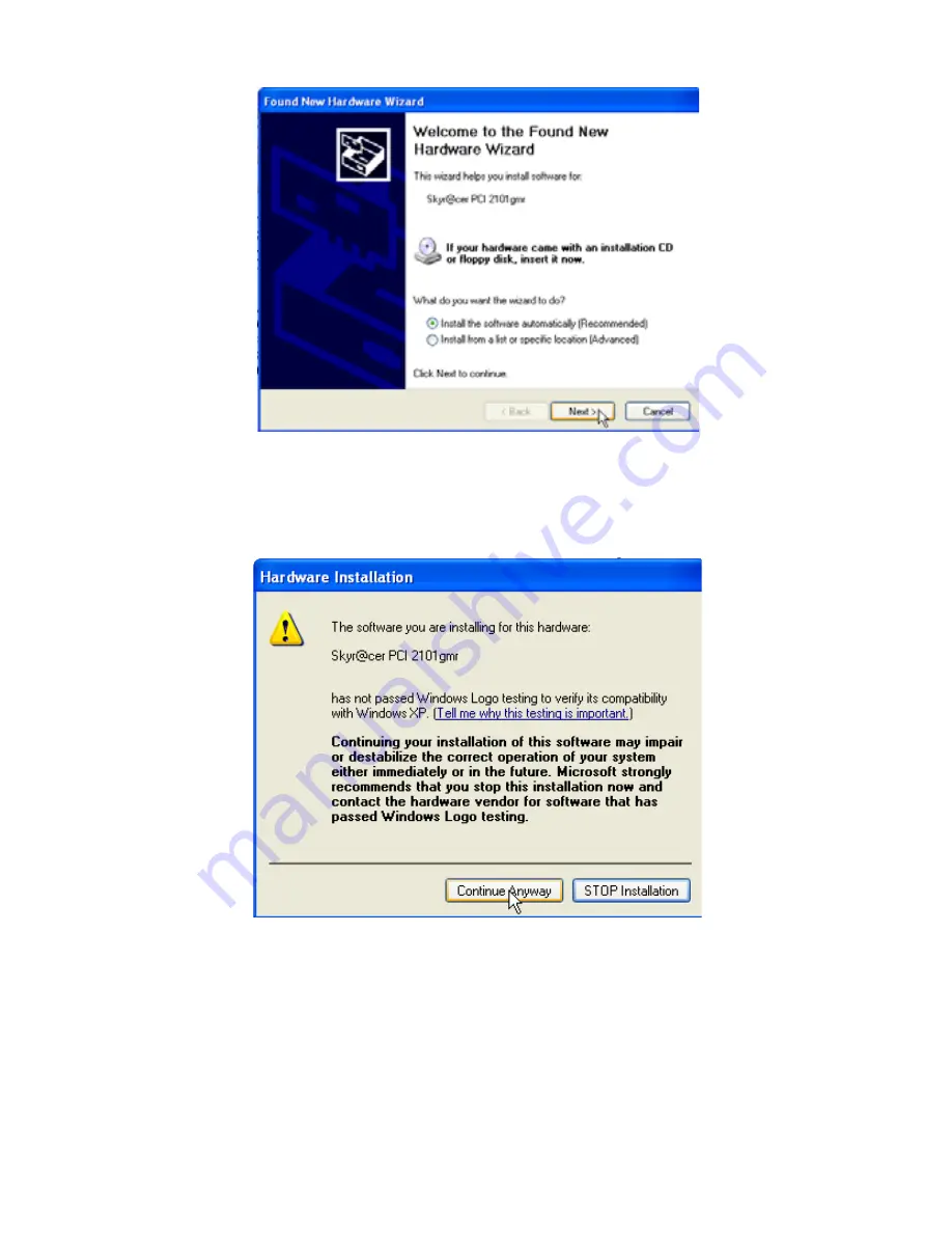 Topcom SKYR@CER PCI 2101GMR User Manual Download Page 78