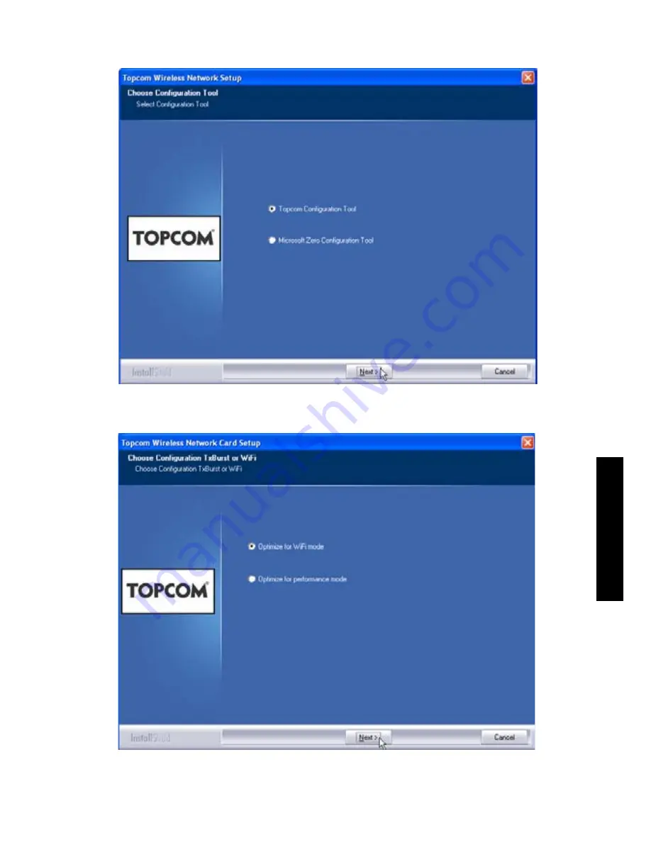 Topcom SKYR@CER PCI 2101GMR User Manual Download Page 87