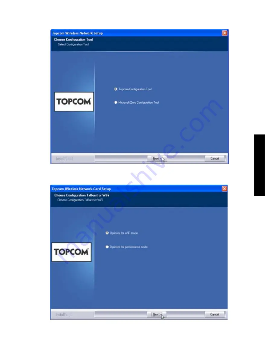 Topcom SKYR@CER PCI 2101GMR User Manual Download Page 127