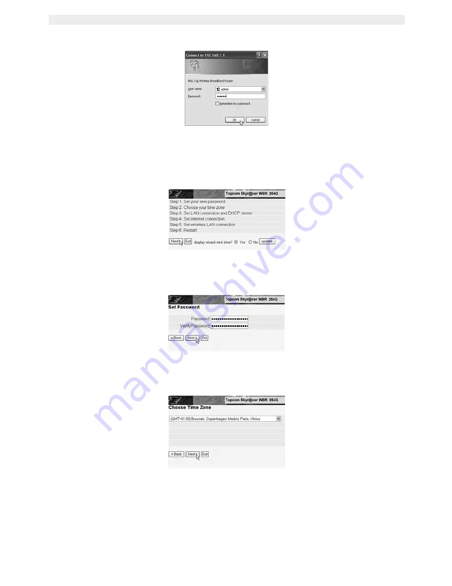 Topcom Skyr@cer WBR 354G Quick Installation Manual Download Page 88