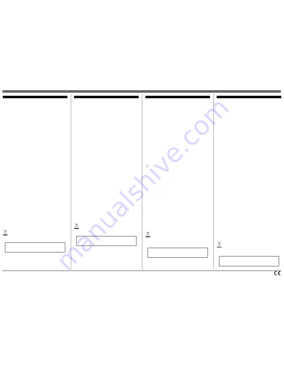 Topcom TH-4671 Скачать руководство пользователя страница 3