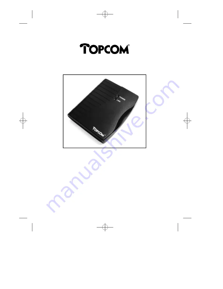 Topcom Xplorer 850 Installation Manual Download Page 1