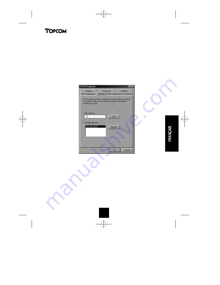 Topcom Xplorer 850 Installation Manual Download Page 45