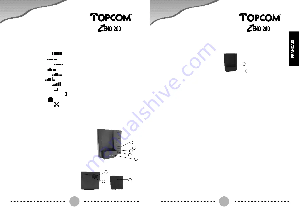 Topcom ZENO 200 (French) Mode D'Emploi Download Page 5