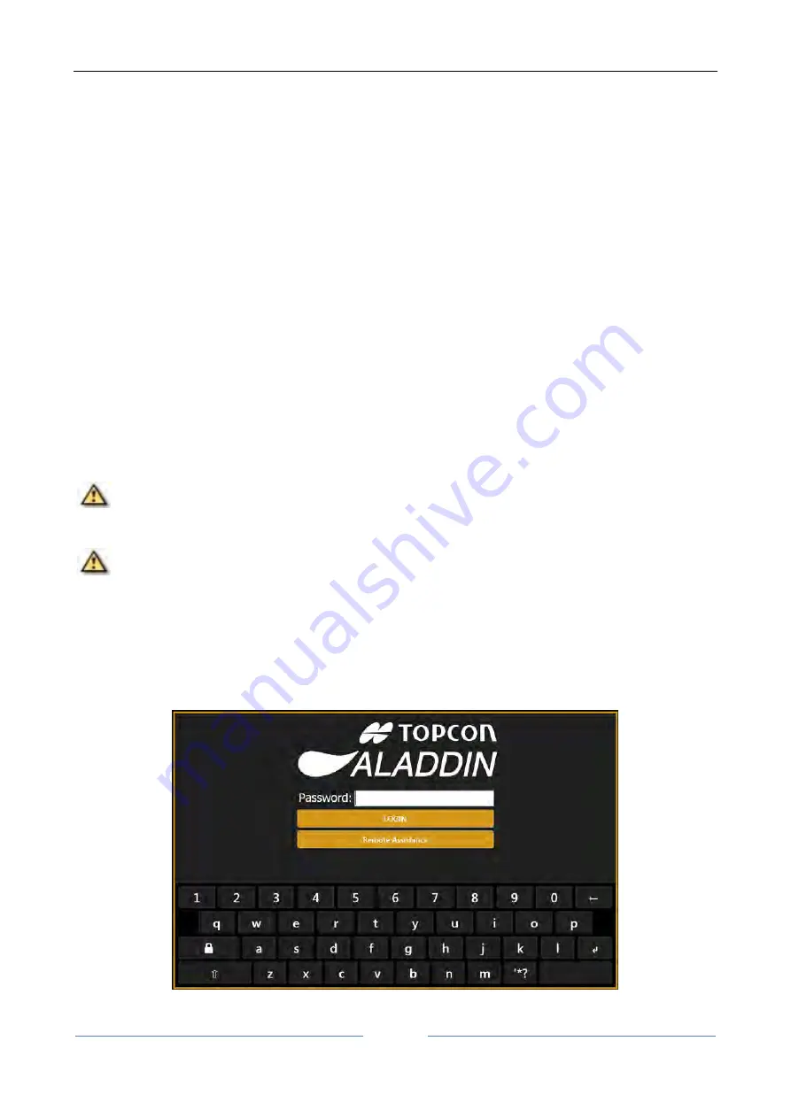 Topcon ALADDIN HW3.0 User Manual Download Page 31