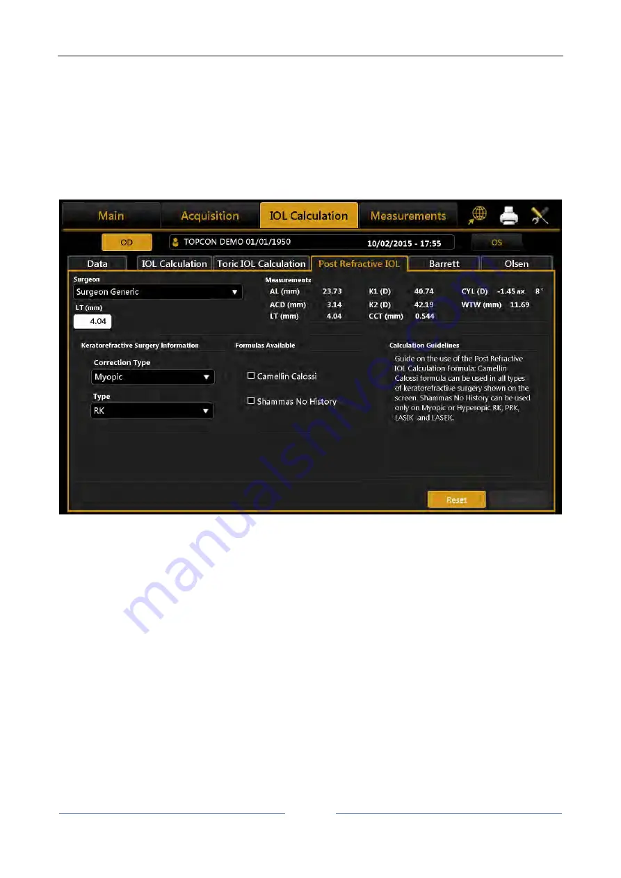 Topcon ALADDIN HW3.0 User Manual Download Page 71