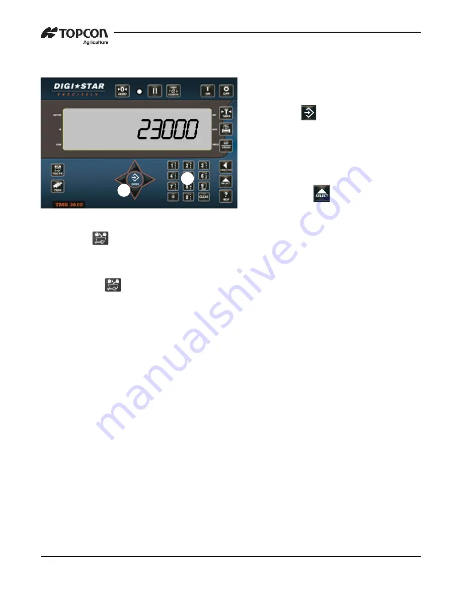 Topcon DIGI-STAR TMR3610 Operator'S Manual Download Page 22