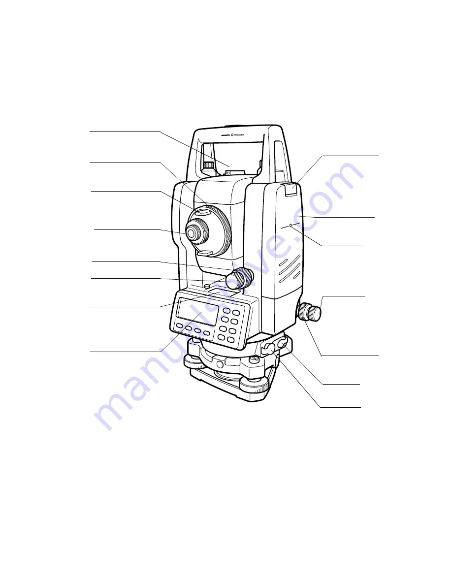 Topcon GPT-3000W Series Instruction Manual Download Page 13