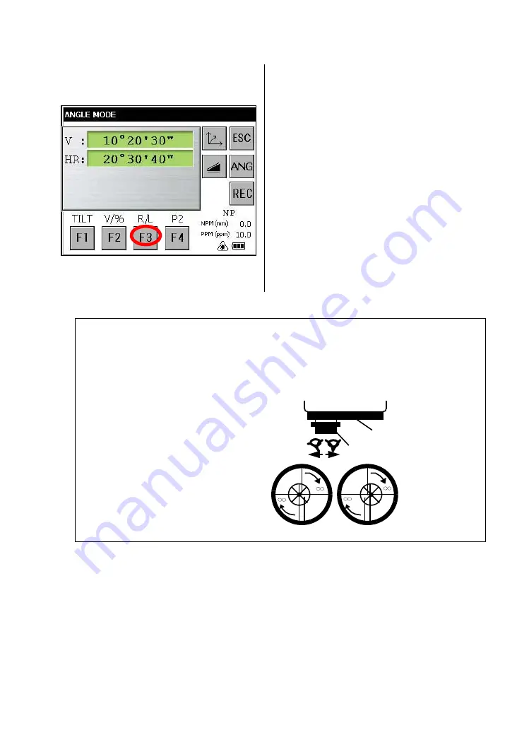 Topcon GPT-7500 Series Instruction Manual Download Page 55