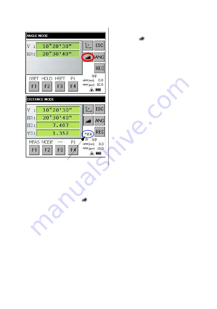 Topcon GPT-7500 Series Instruction Manual Download Page 62