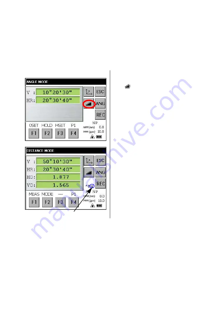 Topcon GPT-7500 Series Instruction Manual Download Page 63