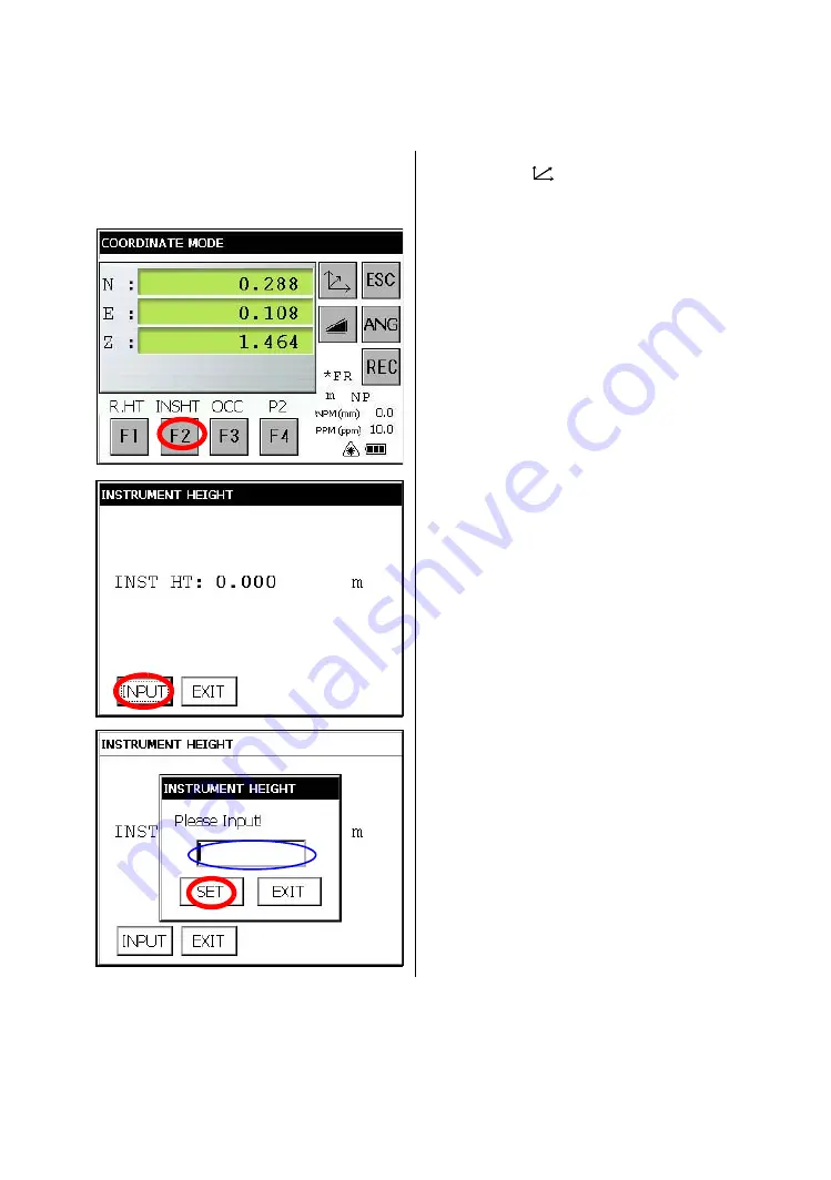 Topcon GPT-7500 Series Instruction Manual Download Page 70