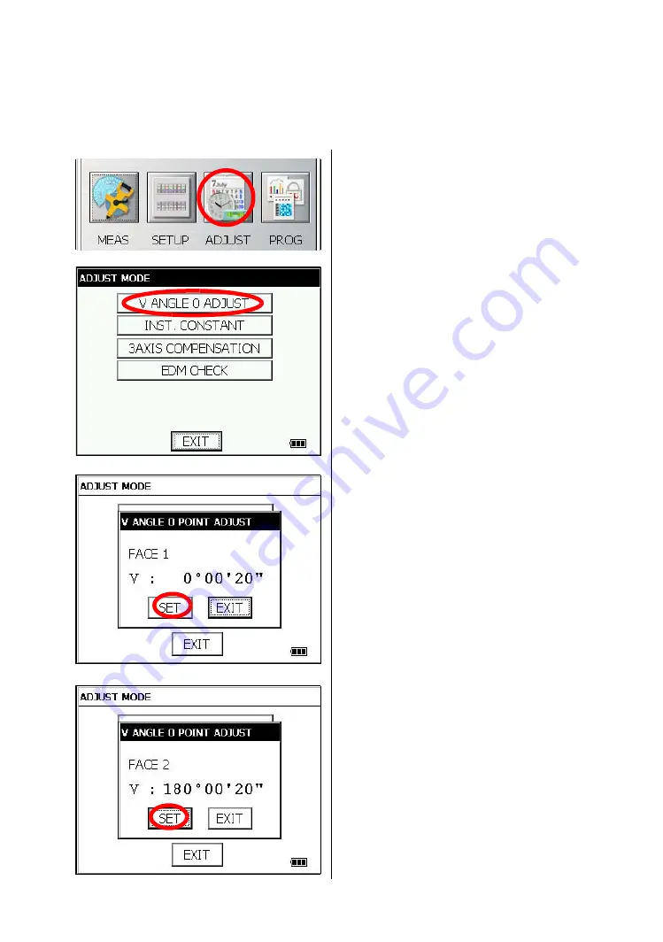 Topcon GPT-7500 Series Instruction Manual Download Page 101