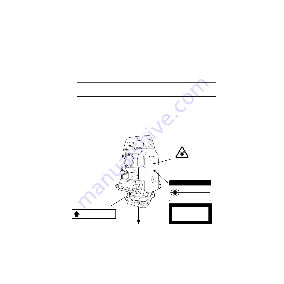 Topcon GTS-600 Series Instruction Manual Download Page 6