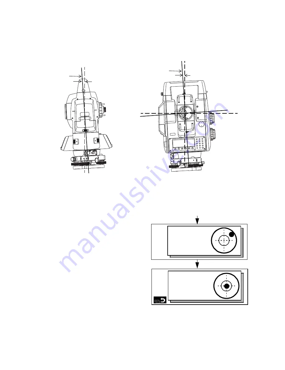 Topcon GTS-821A, GTS-822A, GTS-823A, GTS-825A Instruction Manual Download Page 30