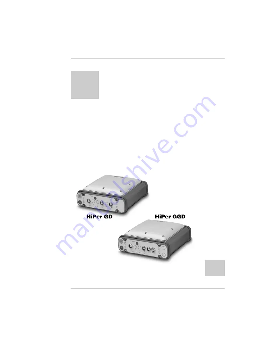 Topcon HiPER GD Operator'S Manual Download Page 23