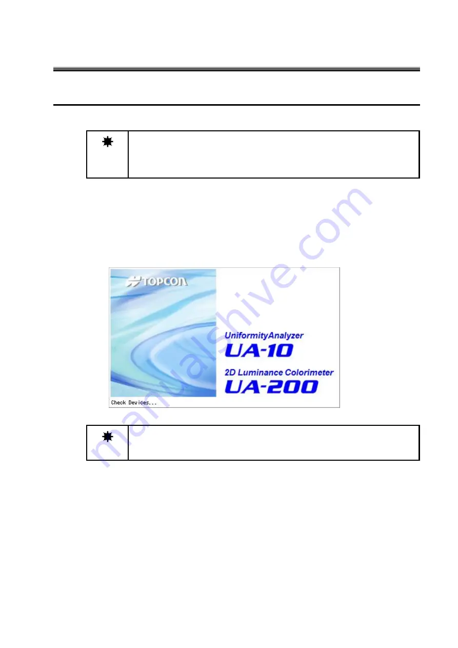 Topcon UA-10 Series Instruction Manual Download Page 55