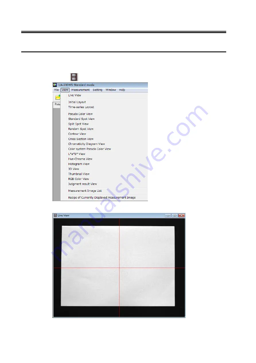 Topcon UA-10 Series Instruction Manual Download Page 58