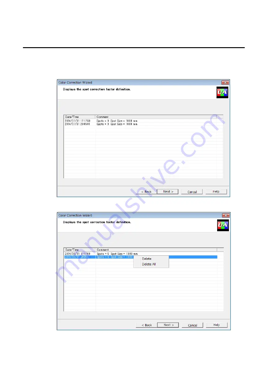 Topcon UA-10 Series Instruction Manual Download Page 142