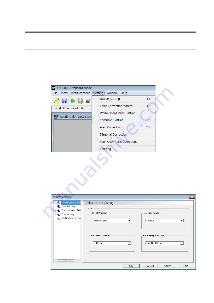 Topcon UA-10 Series Instruction Manual Download Page 143