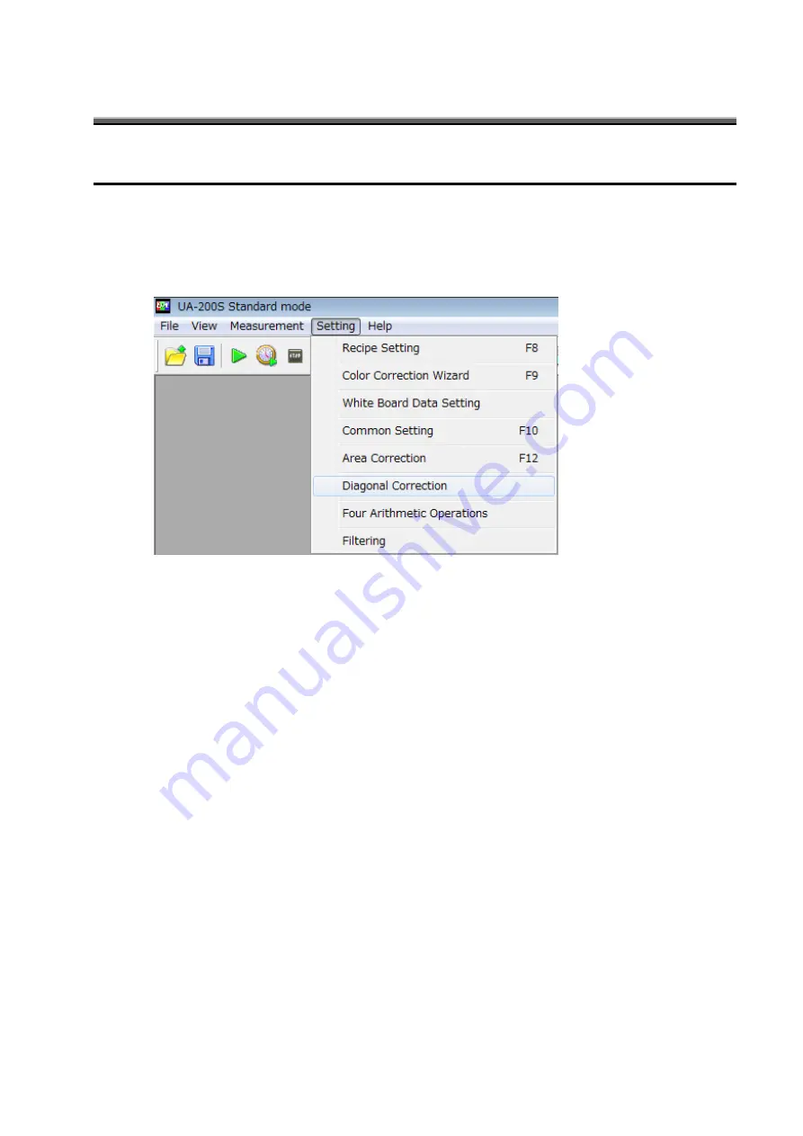 Topcon UA-10 Series Instruction Manual Download Page 161