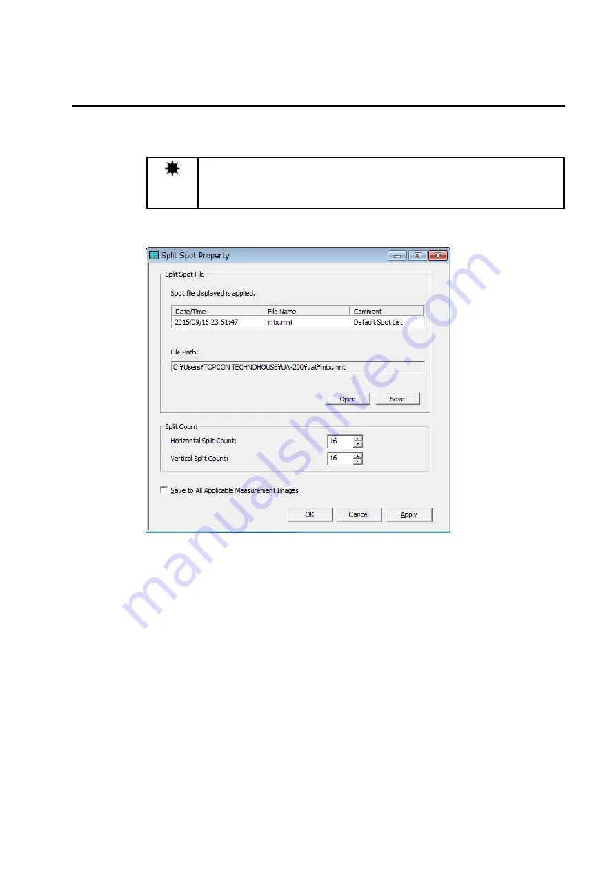 Topcon UA-10 Series Instruction Manual Download Page 319